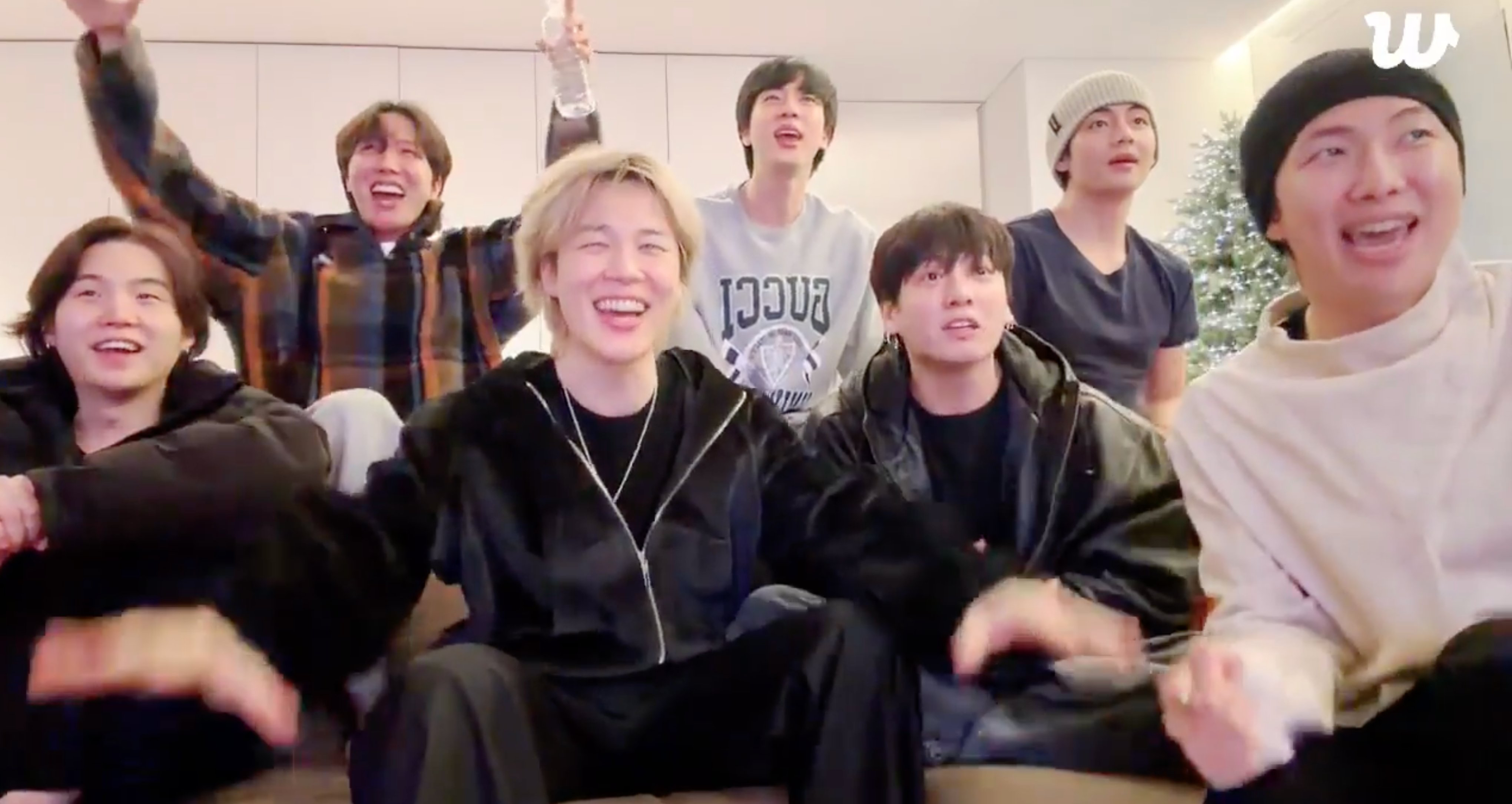 BTSの舞台裏ショット