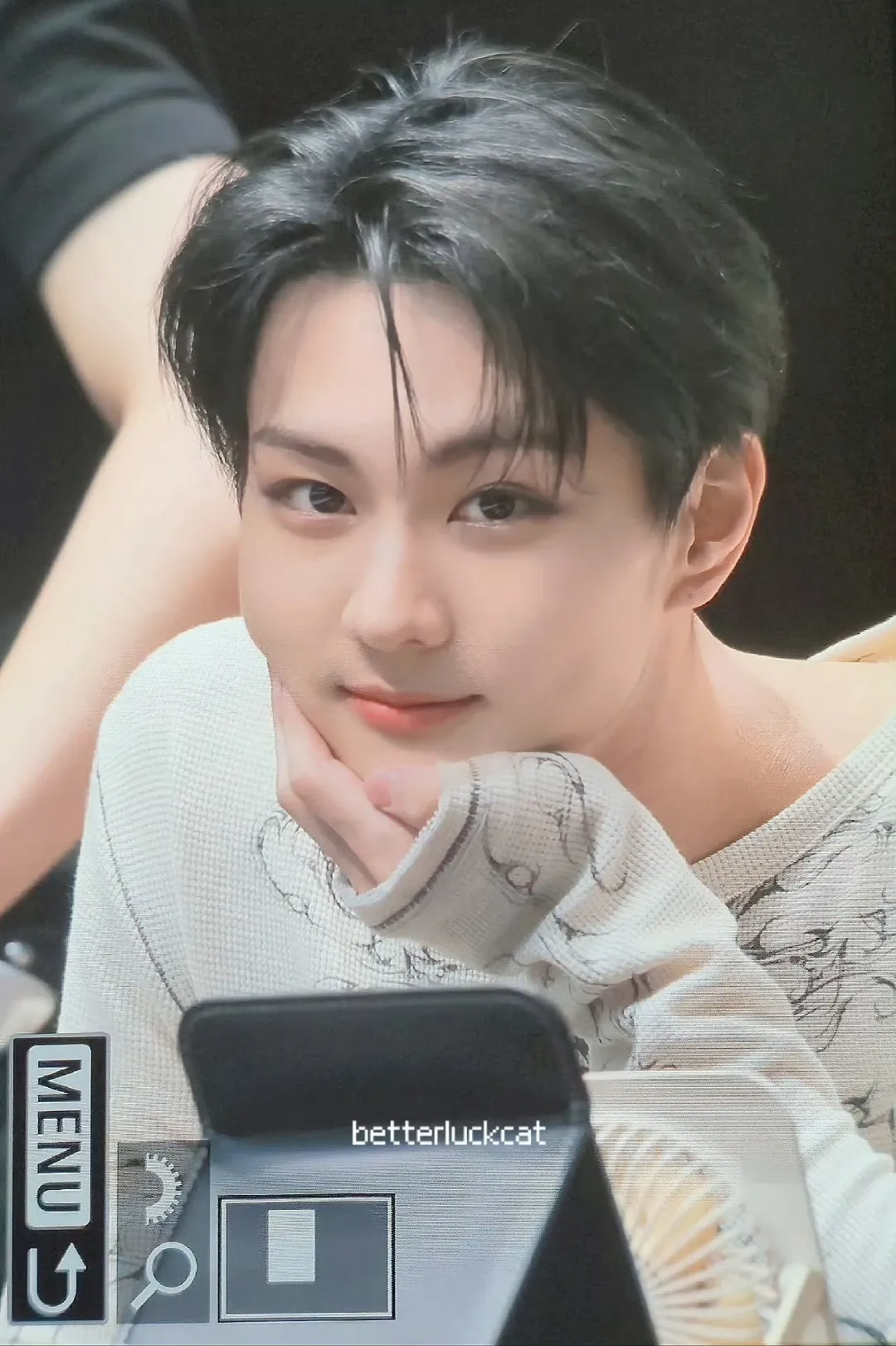 Recent activity shot of Jungwon (ENHYPEN)