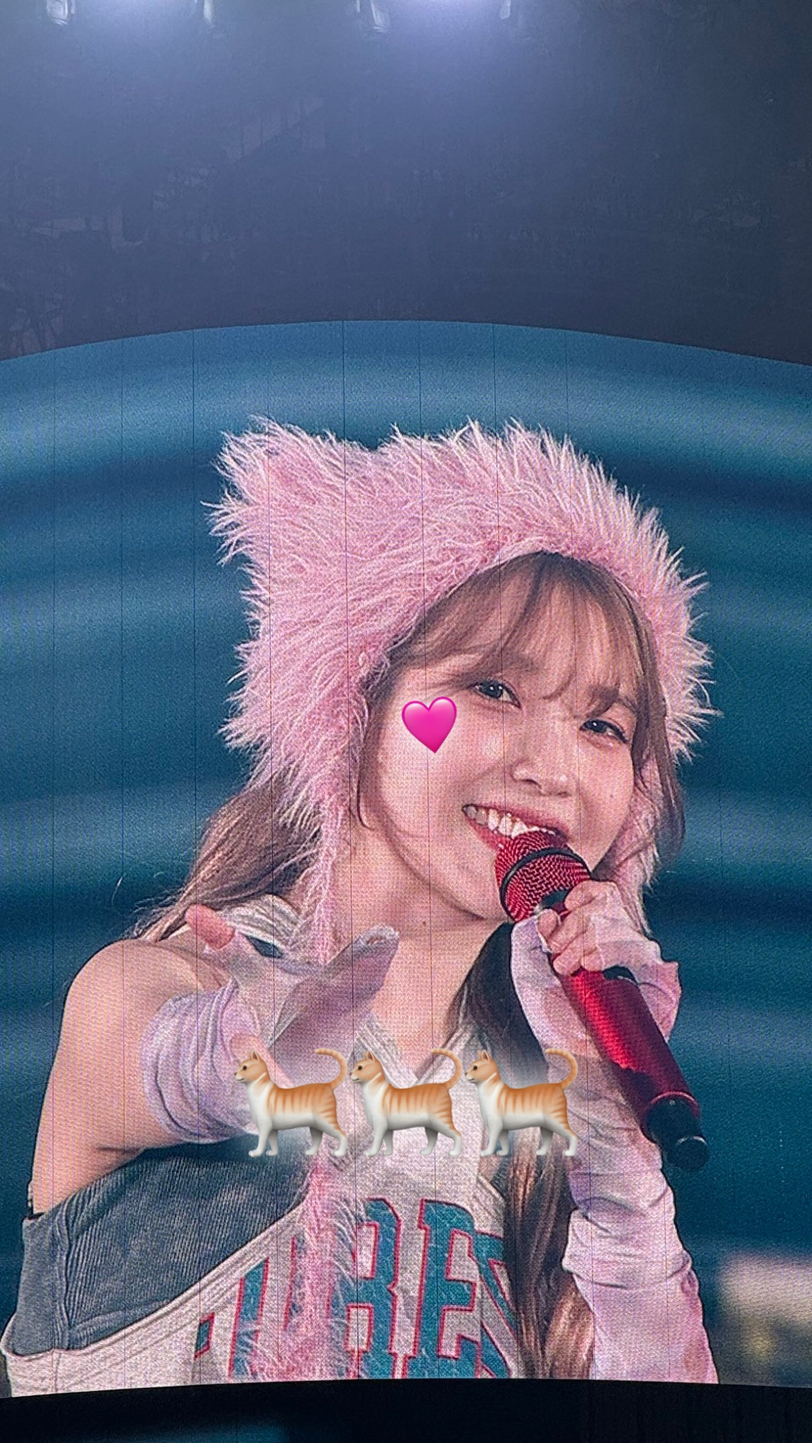 Potret di balik layar IU