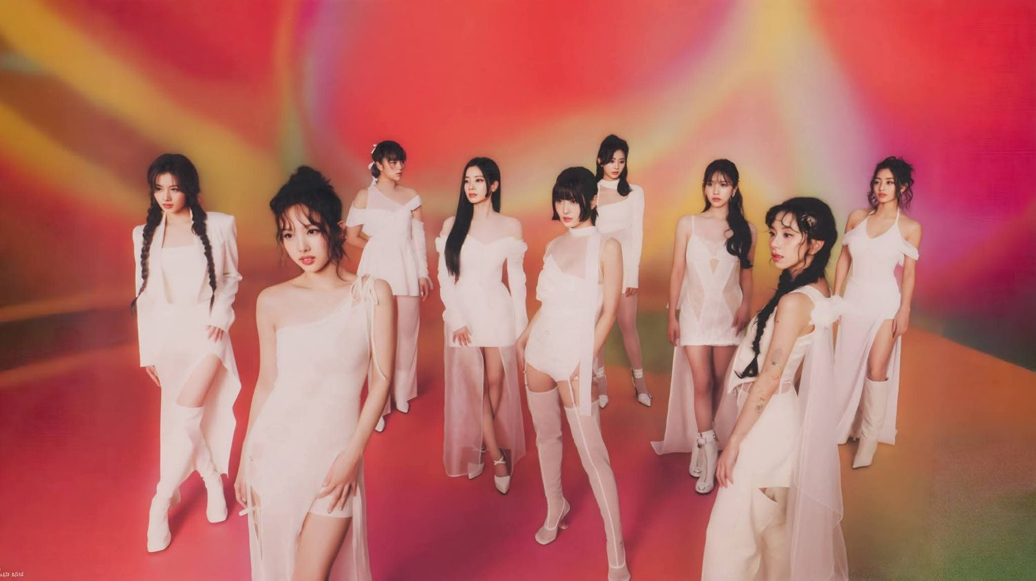 Behind-the-scenes cut of TWICE