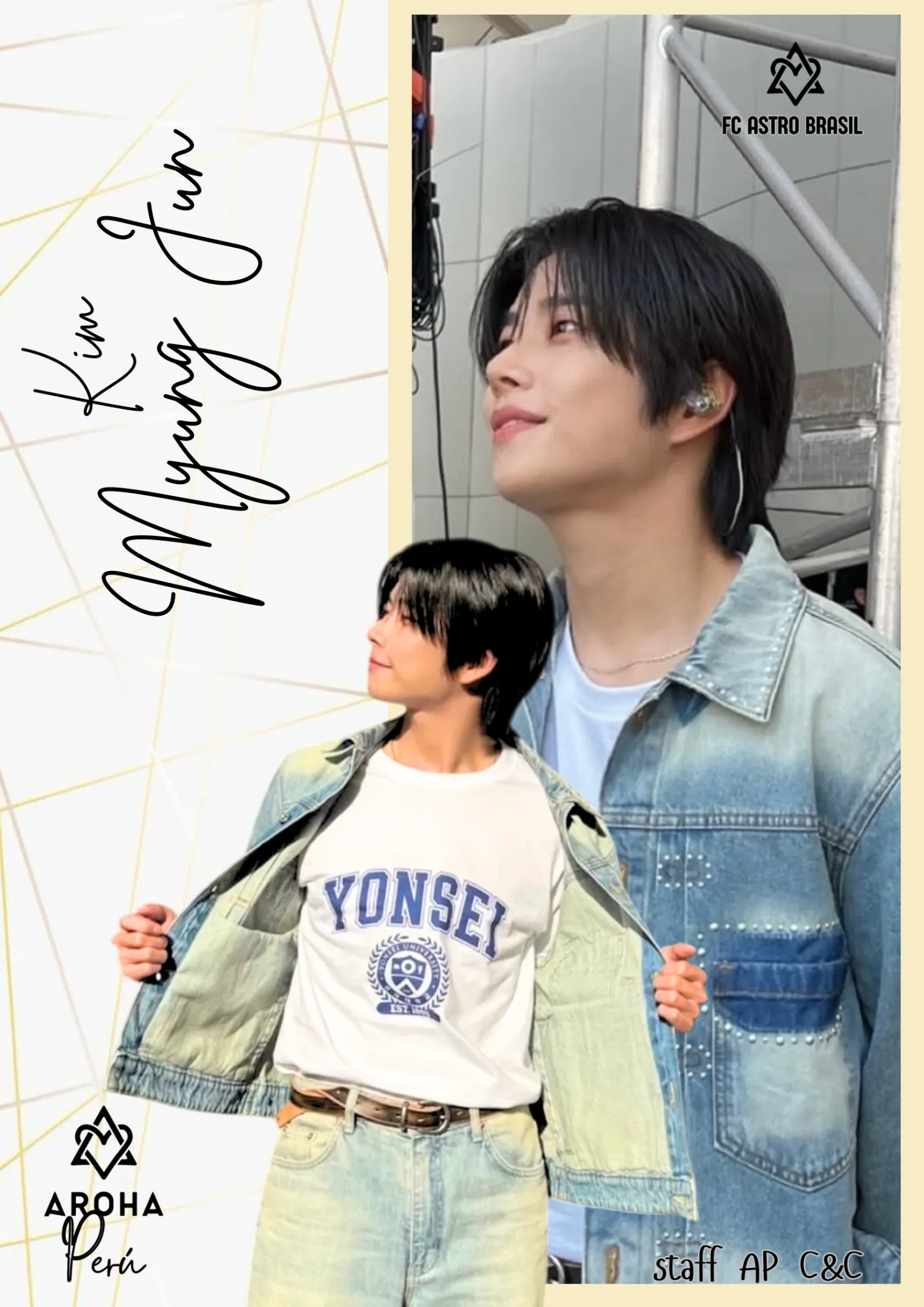 A moment captured by MJ (ASTRO)'s fan