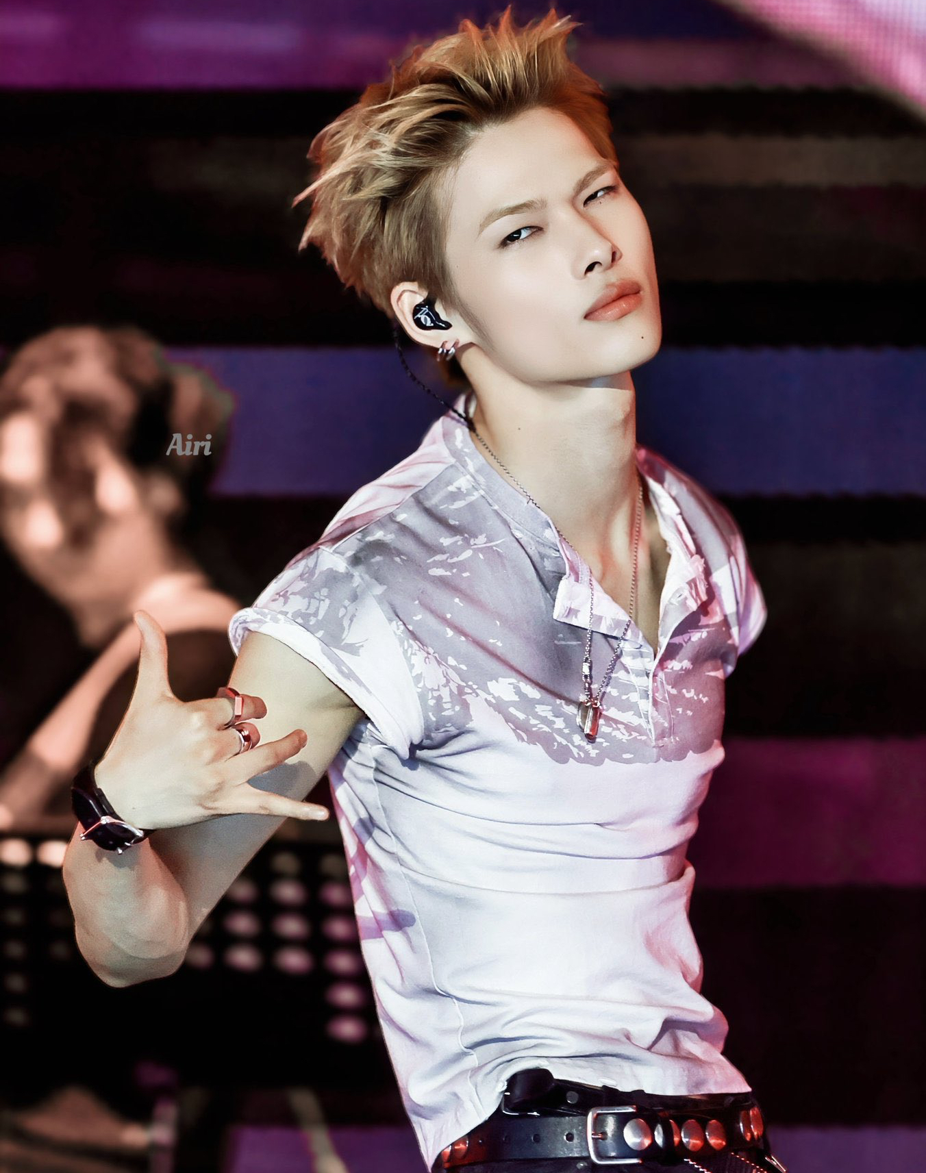 A moment captured by NI-KI (ENHYPEN)'s fan