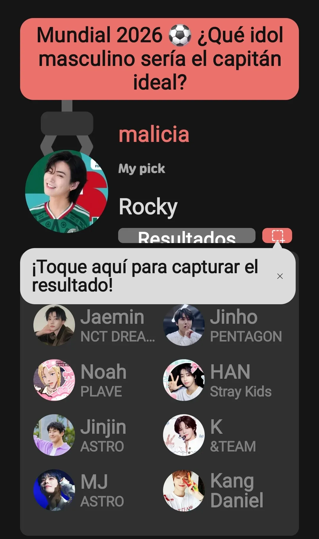 A heartfelt wallpaper shared by Rocky's fans