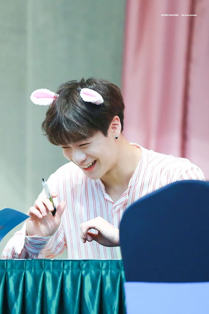 Recent activity shot of Moonbin (ASTRO)