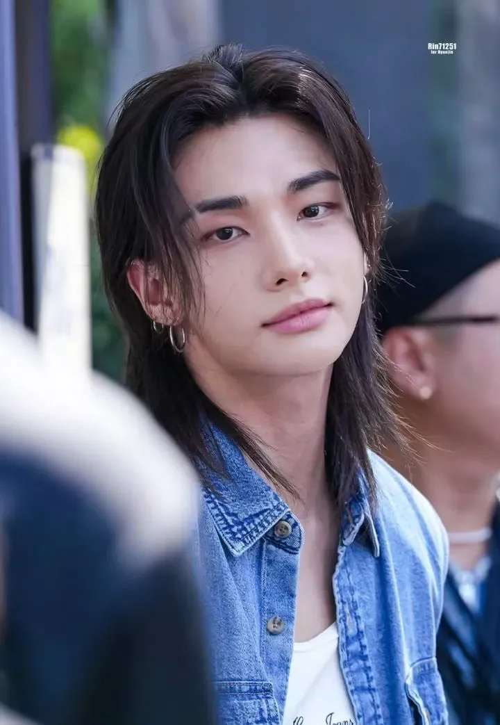 Recent activity shot of Hyunjin (Stray Kids)