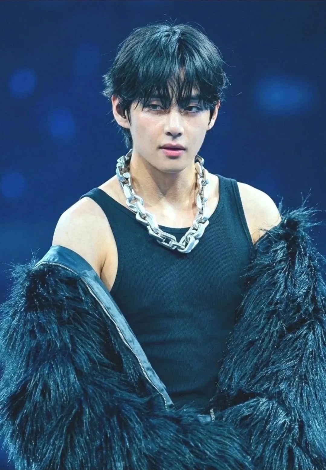 A moment captured by V (BTS)'s fan