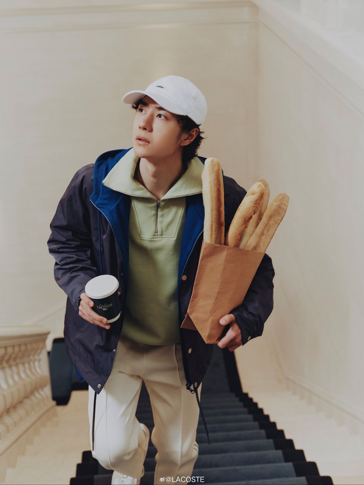 Recent activity shot of Wang Yibo