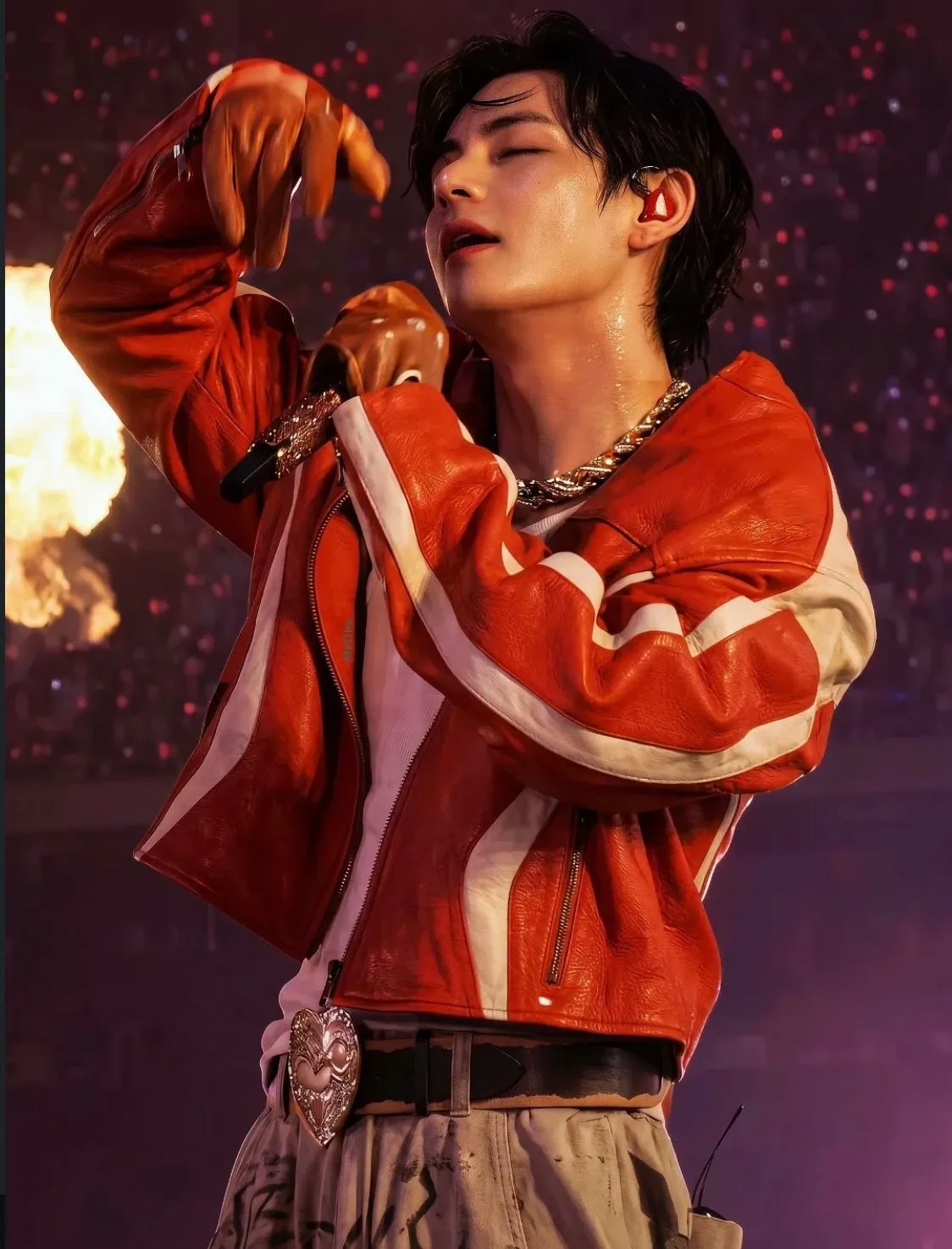 뷔 (방탄소년단)의 최신 사진