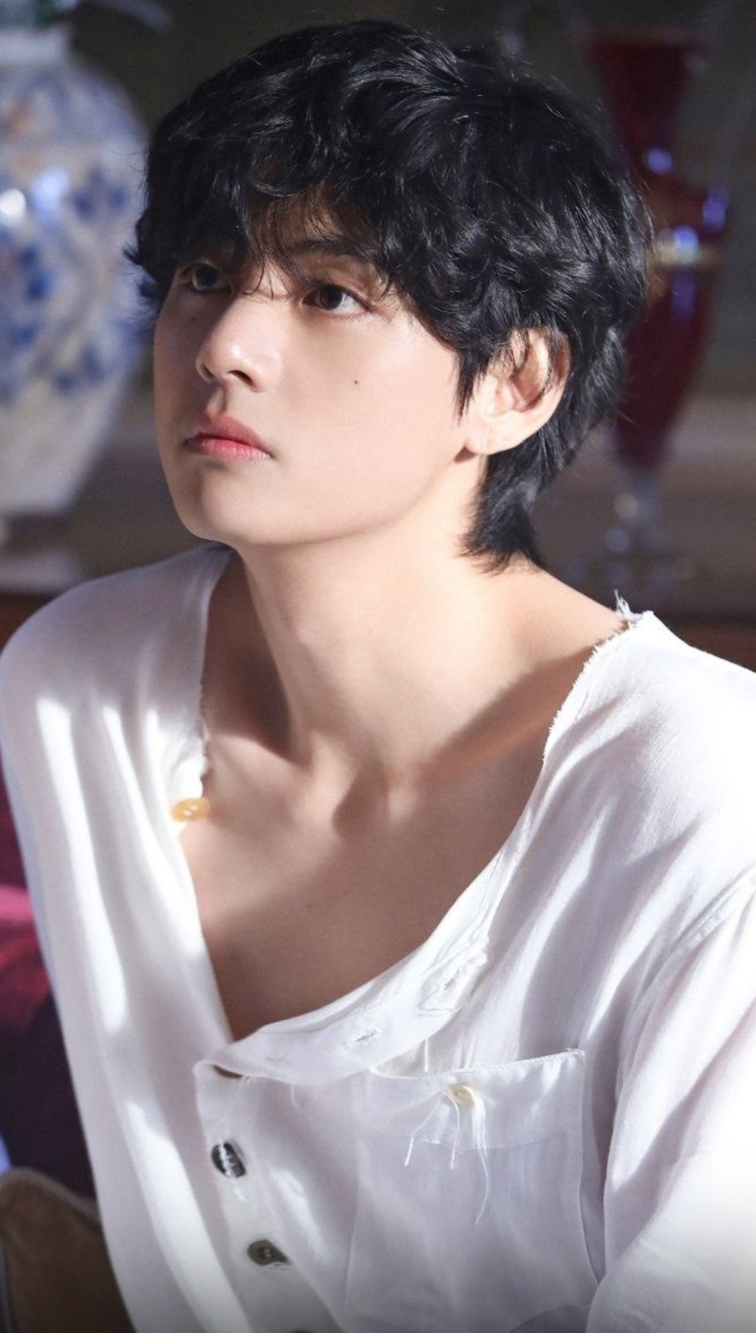 A moment captured by V (BTS)'s fan