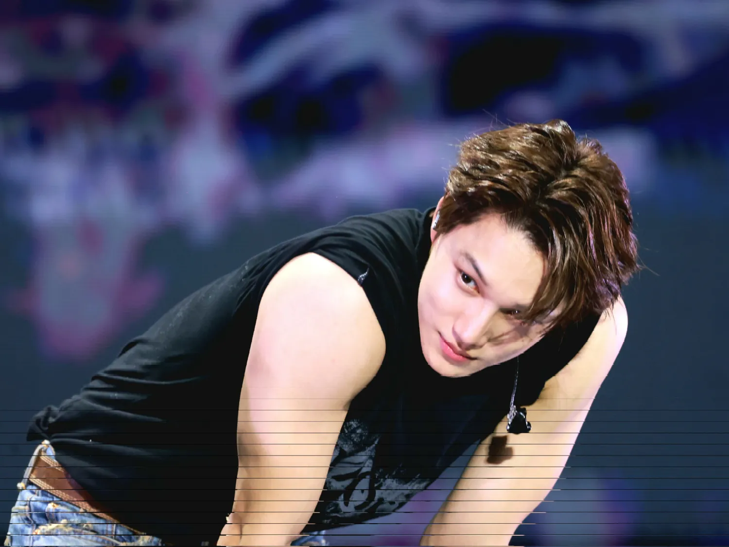 Momen yang diabadikan oleh penggemar Kai (EXO)