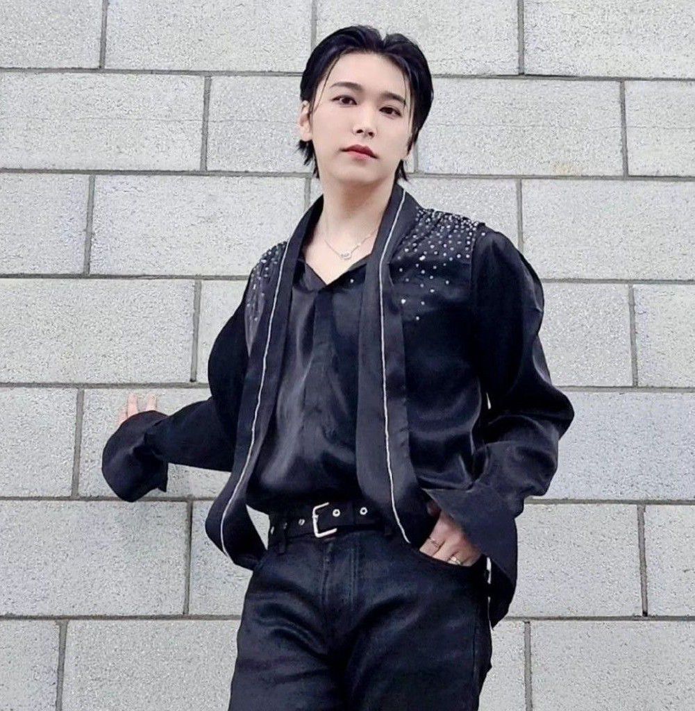 Behind-the-scenes cut of Sungmin (Super Junior)