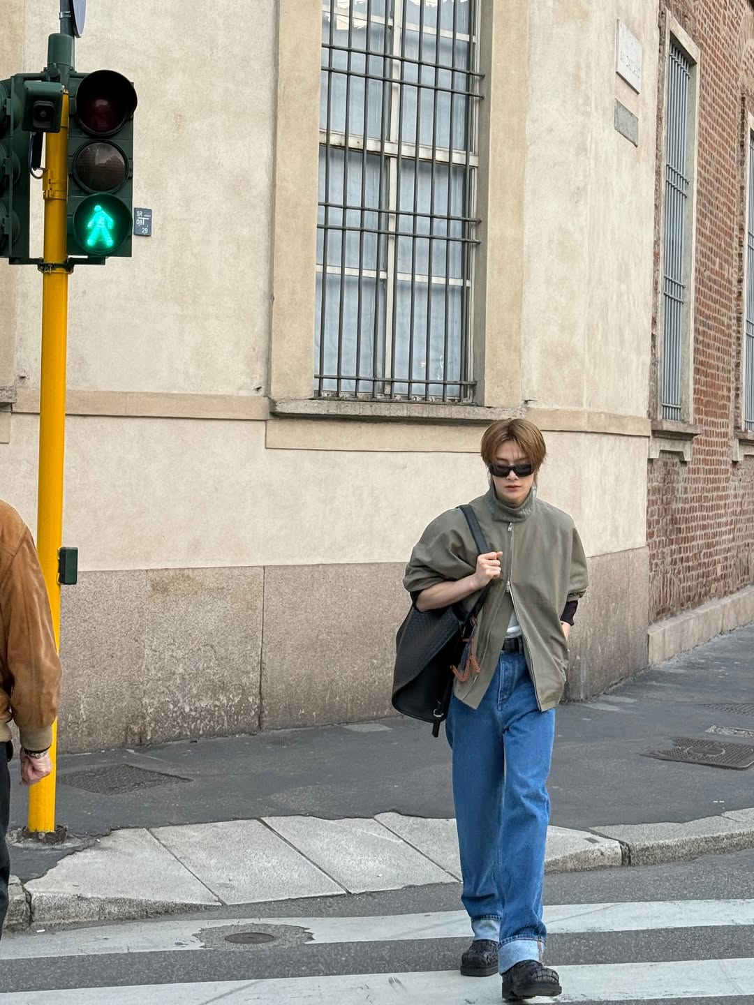 A moment captured by I.N (Stray Kids)'s fan