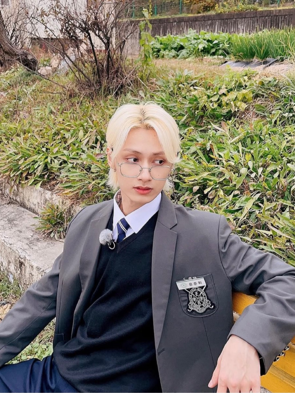 A moment captured by Jun (SEVENTEEN)'s fan