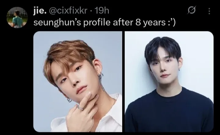 Recent activity shot of Hyunsuk