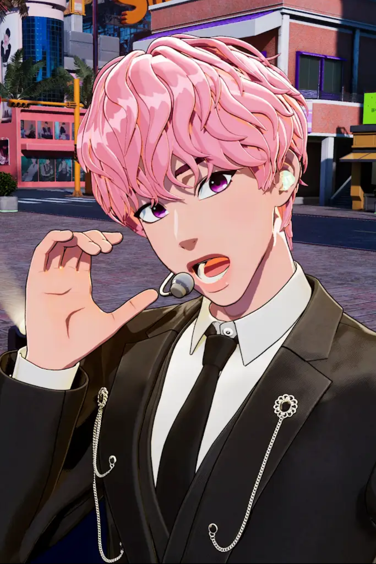 Recent activity shot of Bamby (PLAVE)