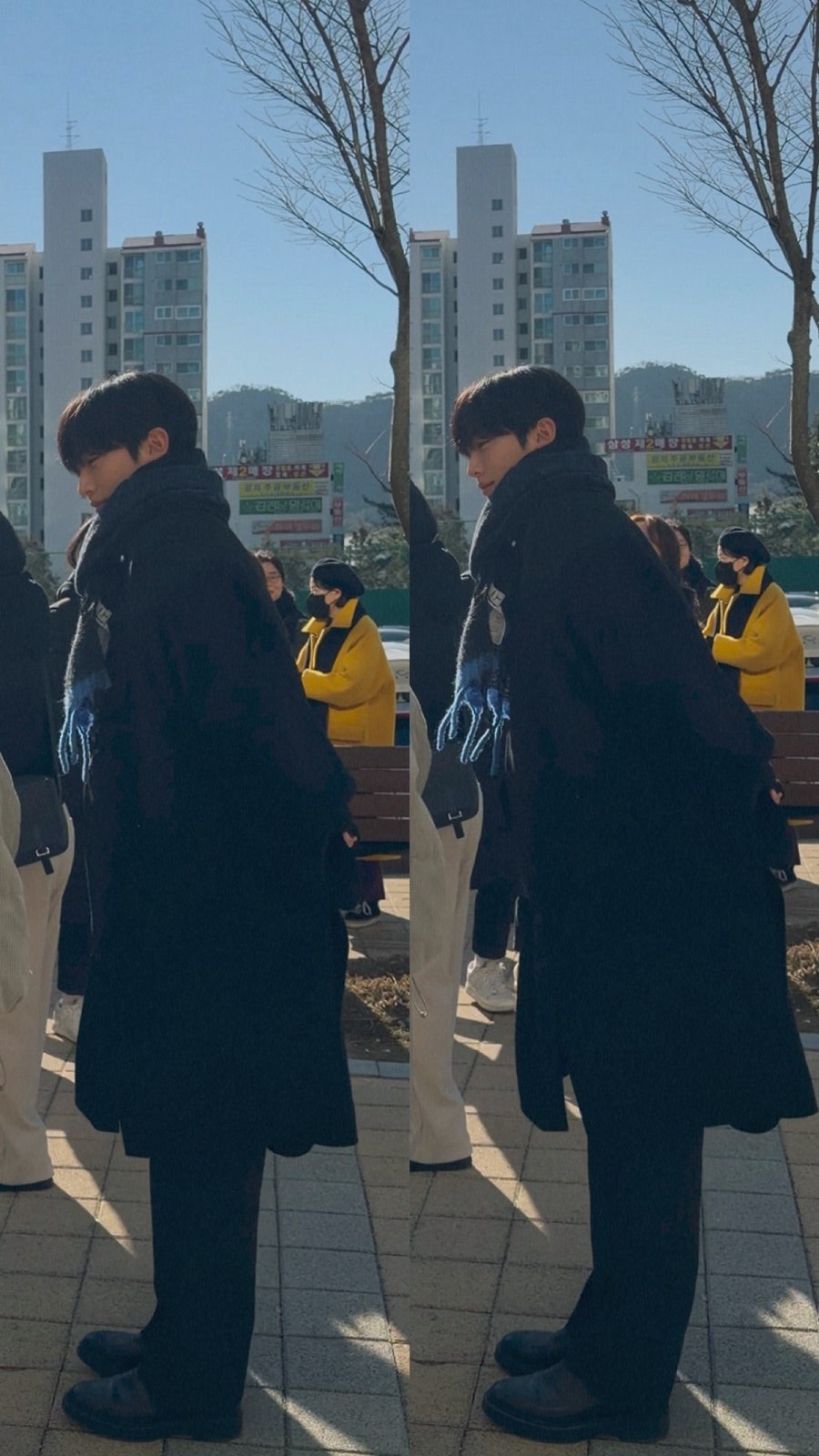 A heartfelt wallpaper shared by Kim Yohan (WEi)'s fans