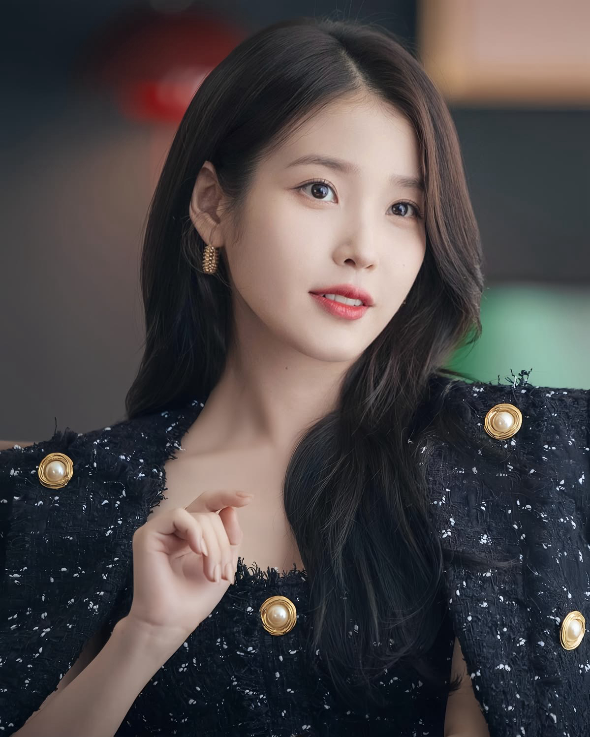 Momen yang diabadikan oleh penggemar IU