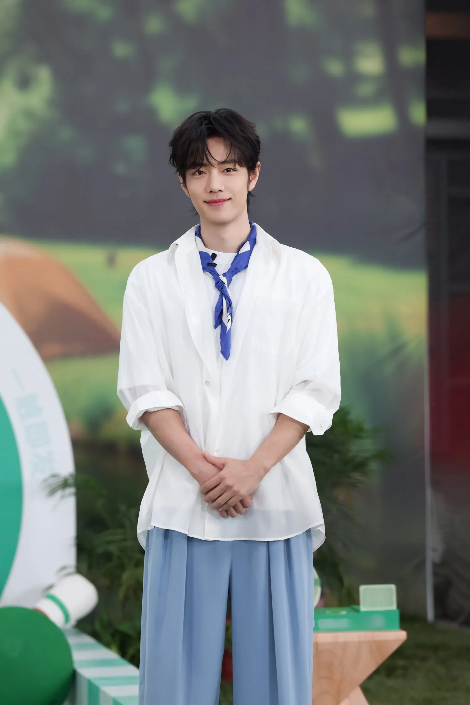 Latest photo of Xiao Zhan