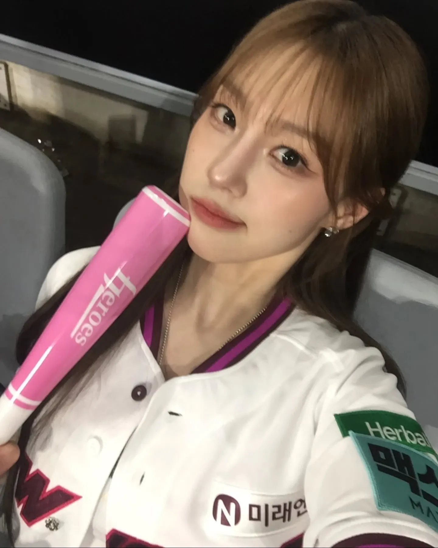 Recent activity shot of Kim Chaehyun (Kep1er)