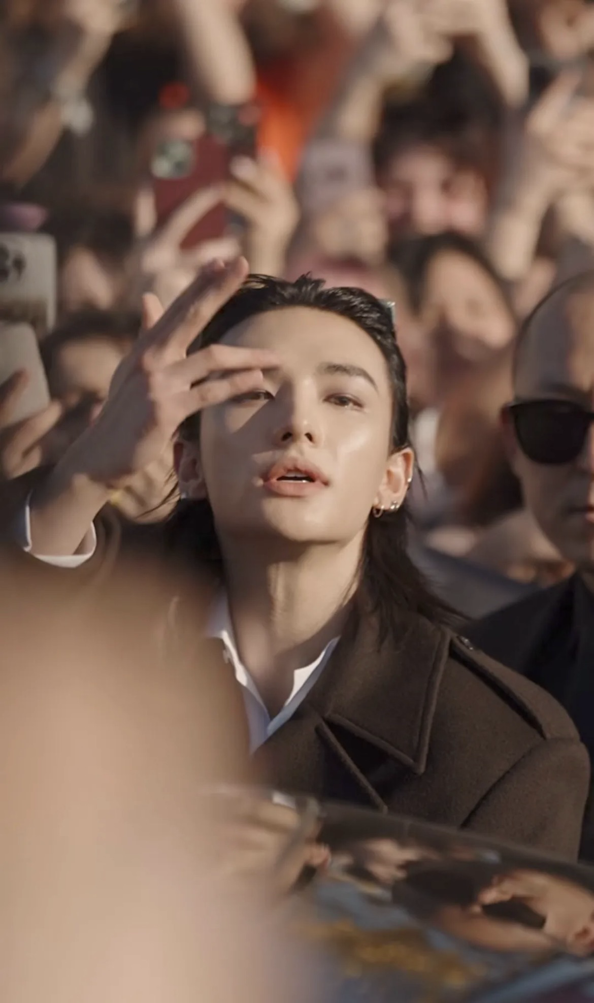 A heartfelt wallpaper shared by 鉉辰 (Stray Kids)'s fans