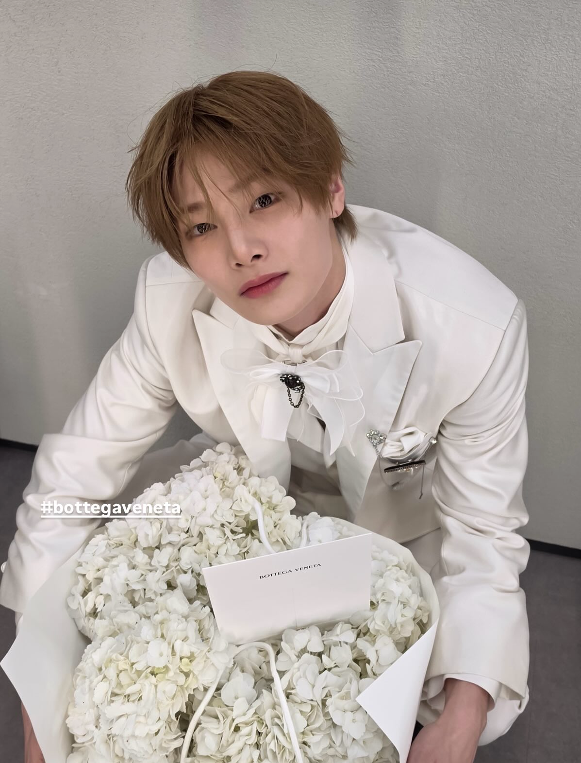 A moment captured by I.N (Stray Kids)'s fan