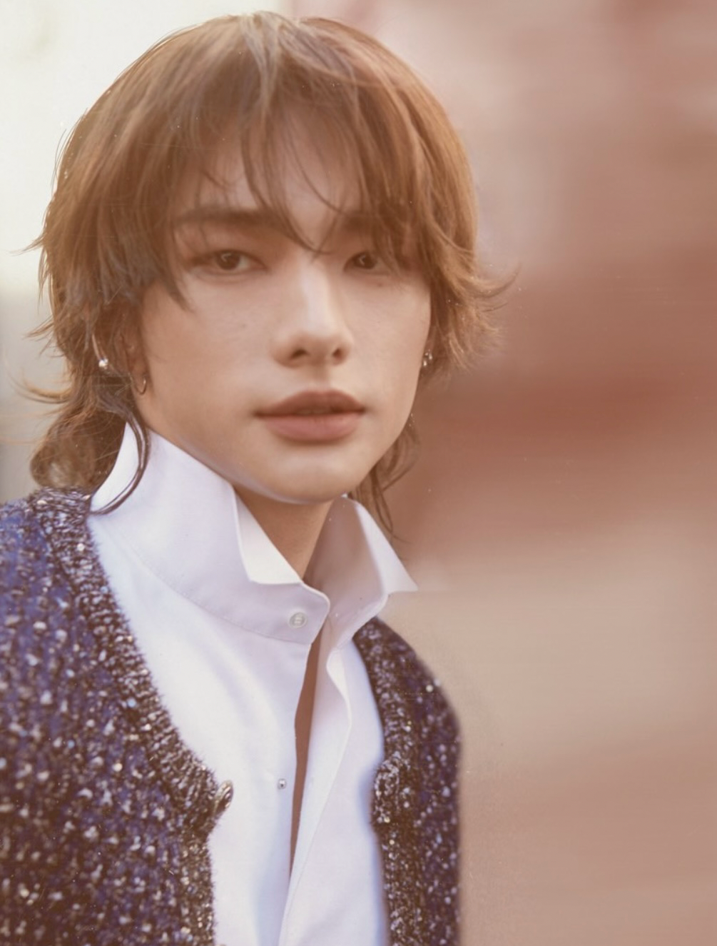 Behind-the-scenes cut of Hyunjin (Stray Kids)