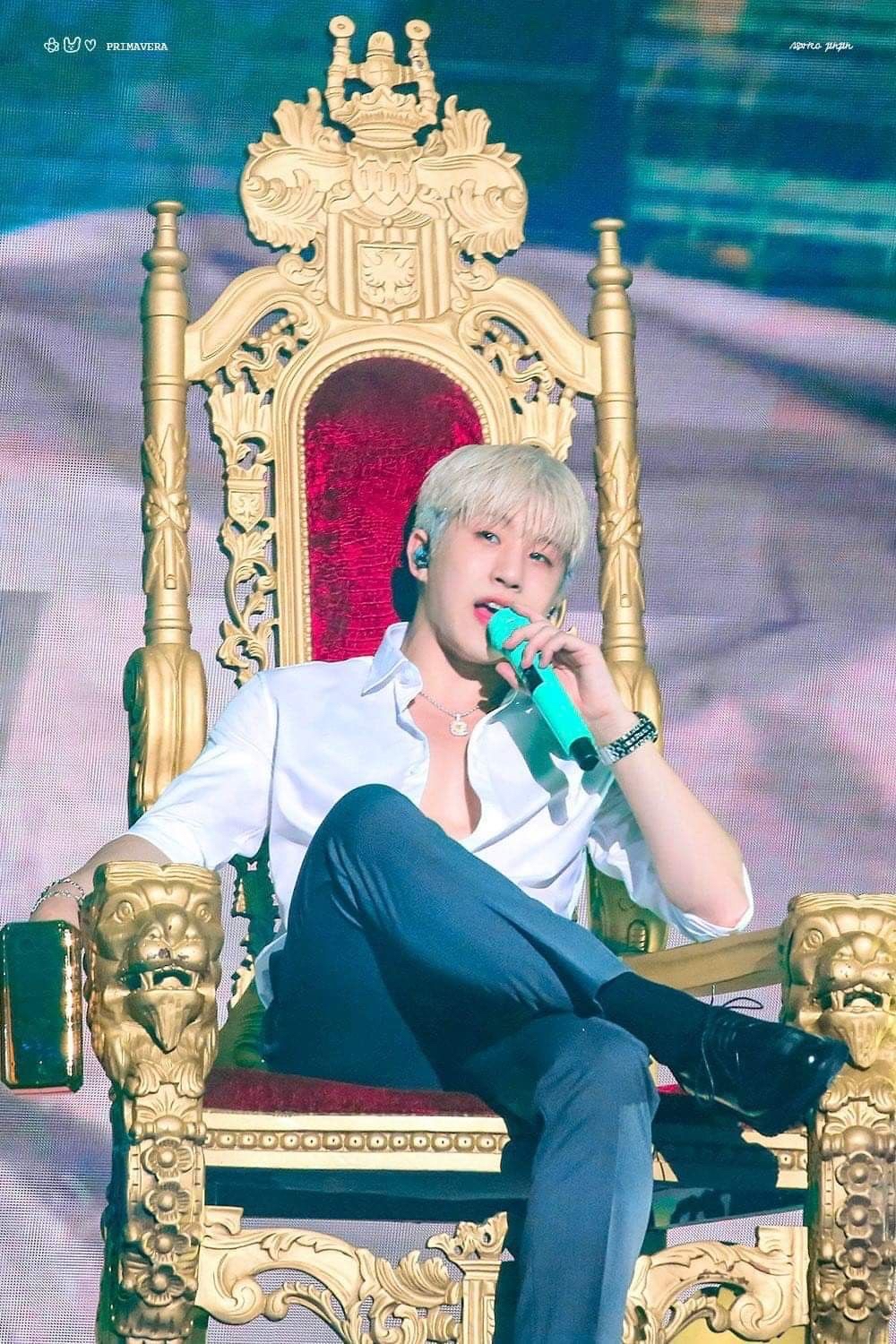 Recent activity shot of Jinjin (ASTRO)