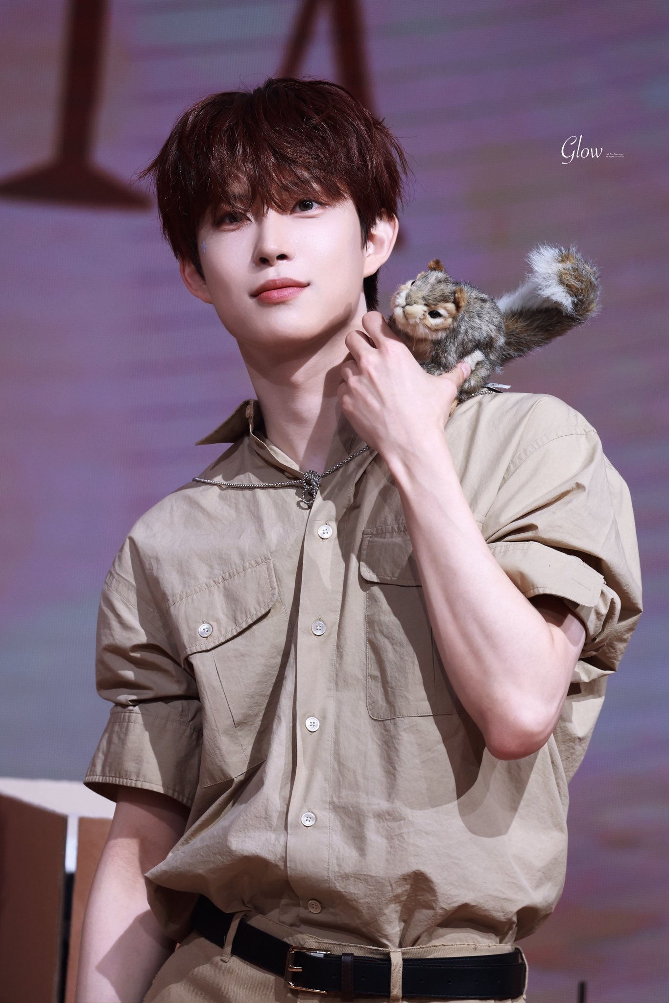 A moment captured by Kim Geonwoo (ALPHA DRIVE ONE)'s fan