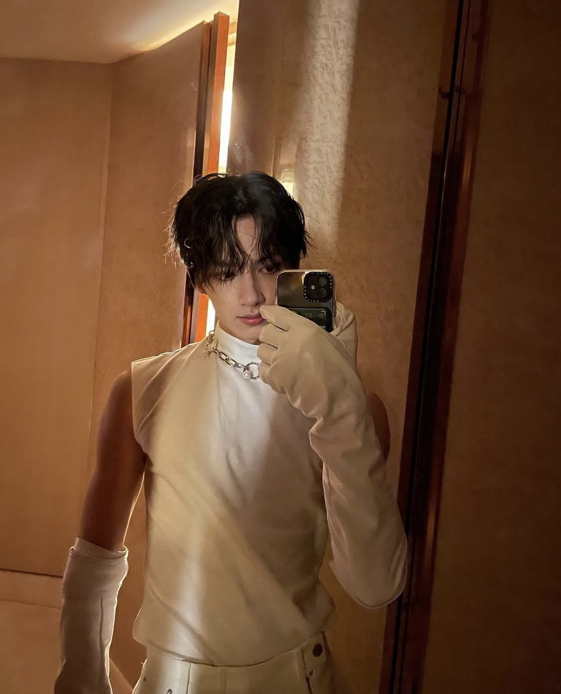 Recent activity shot of Jun (SEVENTEEN)