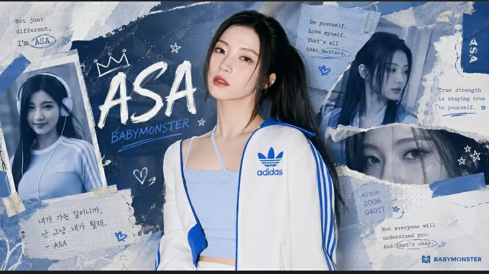 Recent activity shot of Asa (BABYMONSTER)