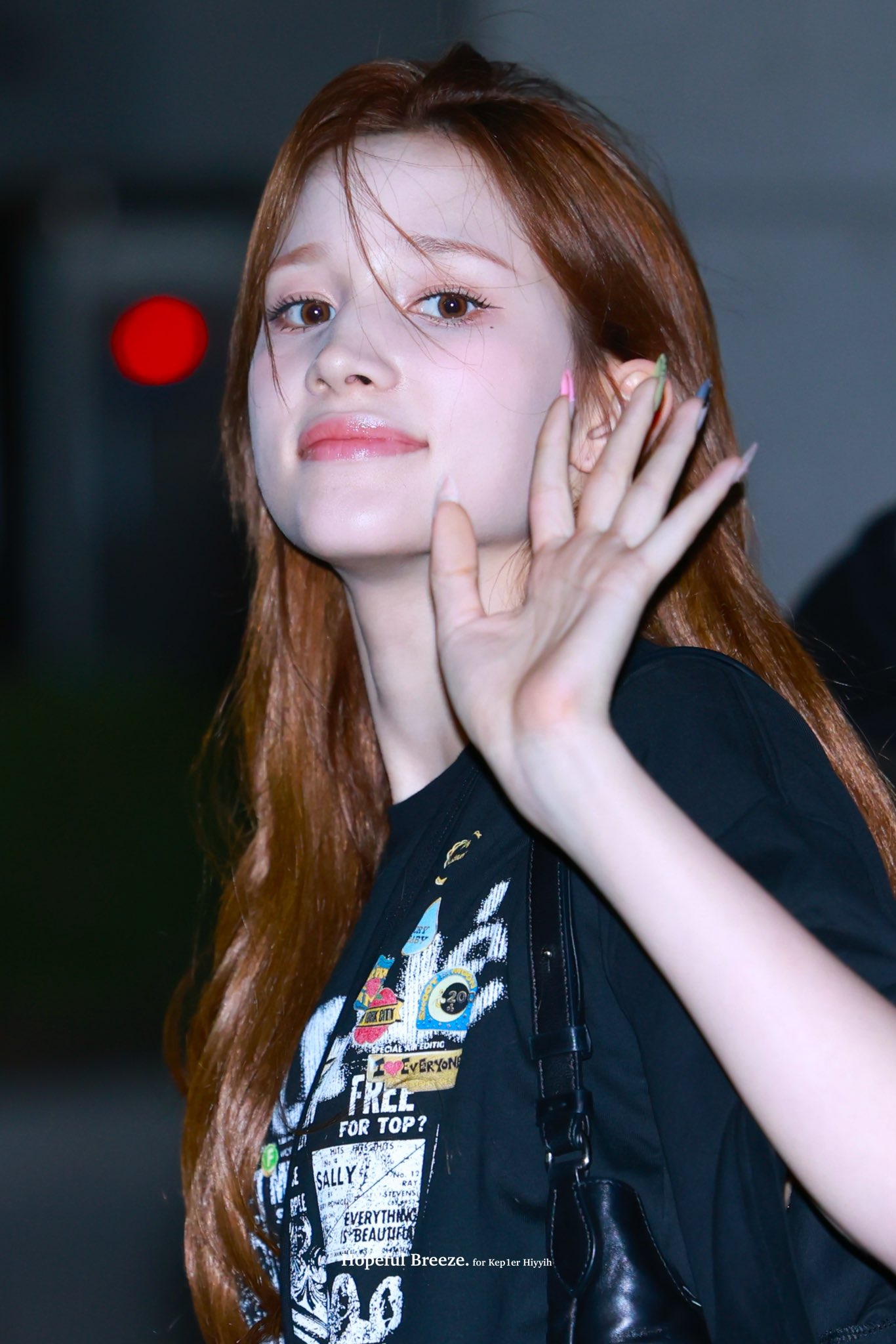 A moment captured by Huening Bahiyyih (Kep1er)'s fan