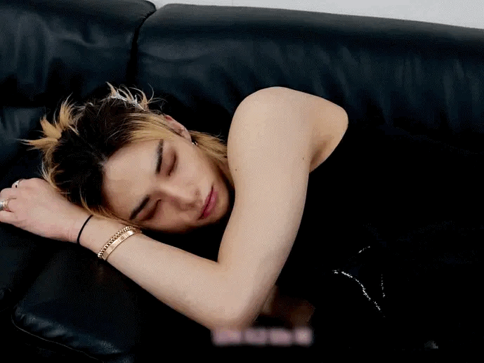 Recent activity shot of Hyunjin (Stray Kids)