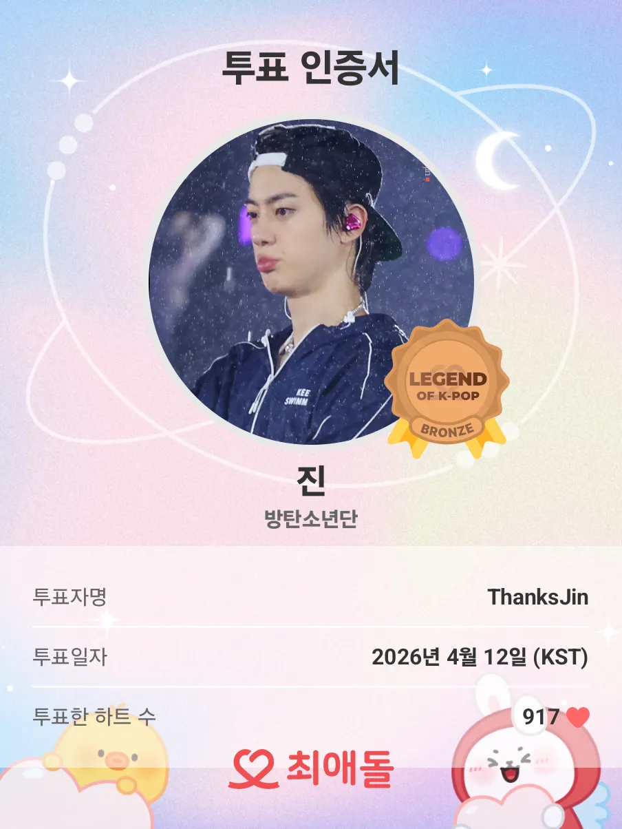 Jin (防彈少年團)的幕後花絮