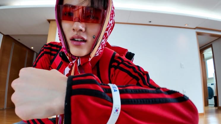 Recent activity shot of Seonghyeon (CORTIS)
