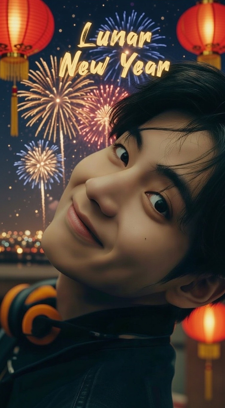 Fan-made special wallpaper for V (BTS)