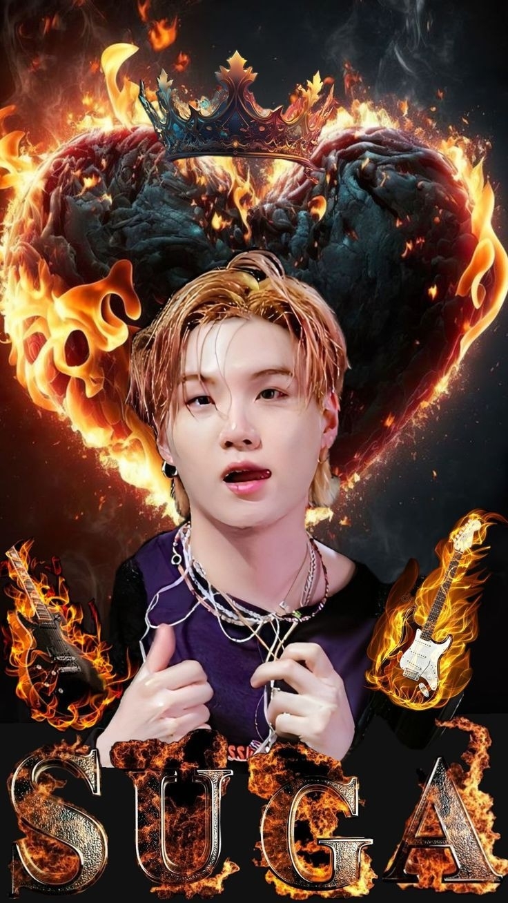 SUGA (BTS)の舞台裏ショット