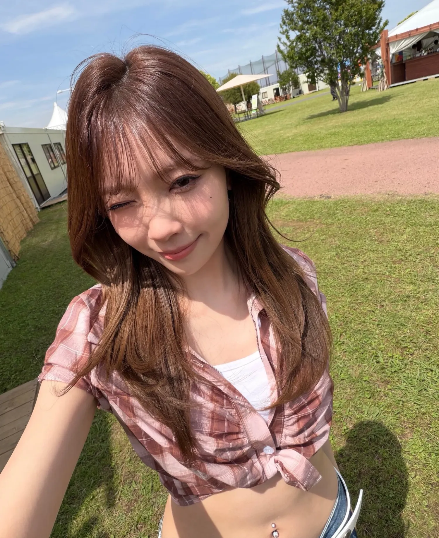 Recent activity shot of Mayuka (NiziU)