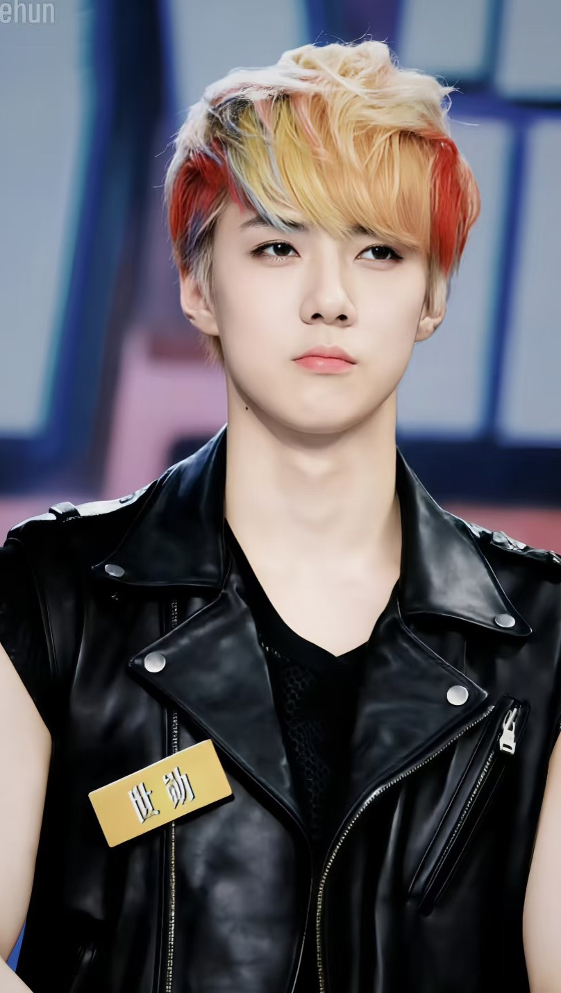 Fan-made special wallpaper for Sehun (EXO)