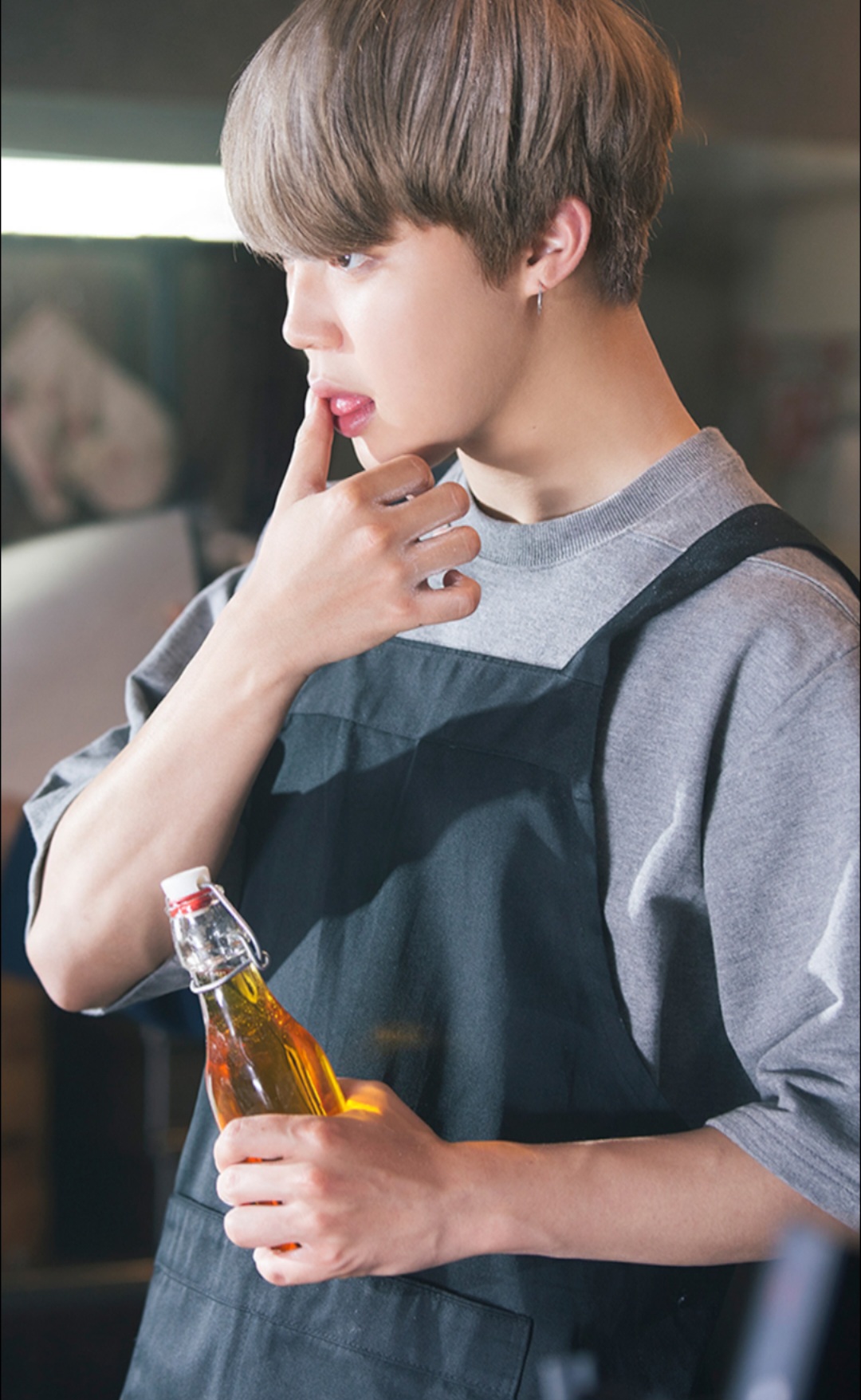 Potret di balik layar Jimin (BTS)