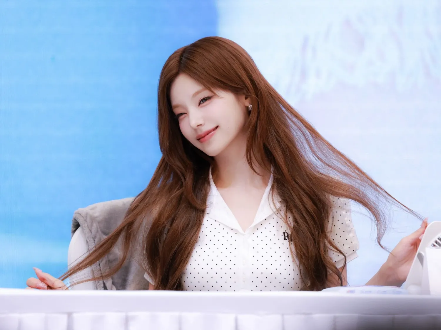 A moment captured by Yeji (ITZY)'s fan