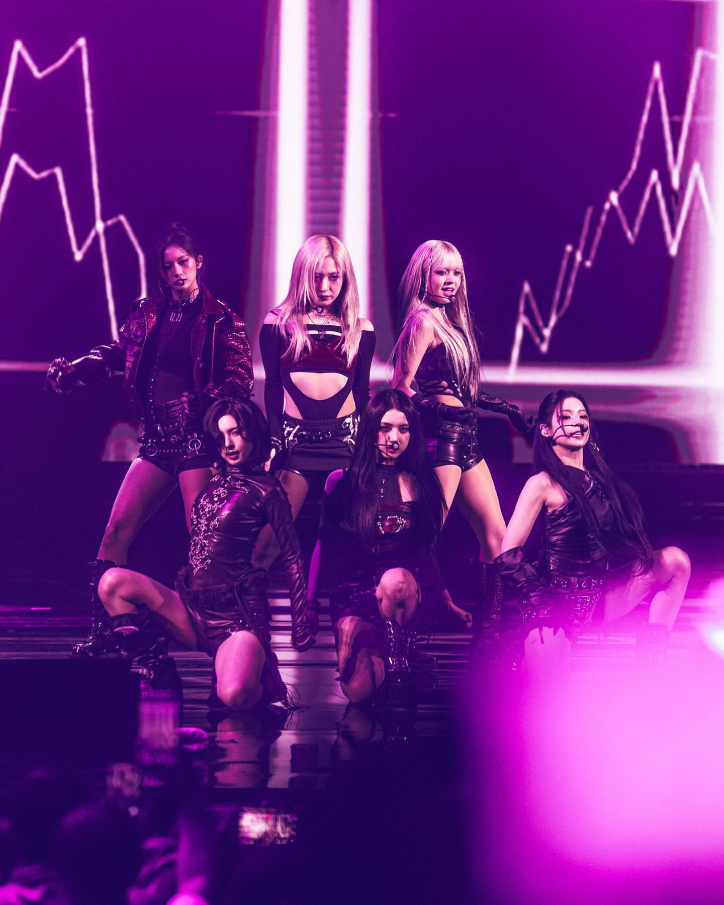 Recent activity shot of NMIXX