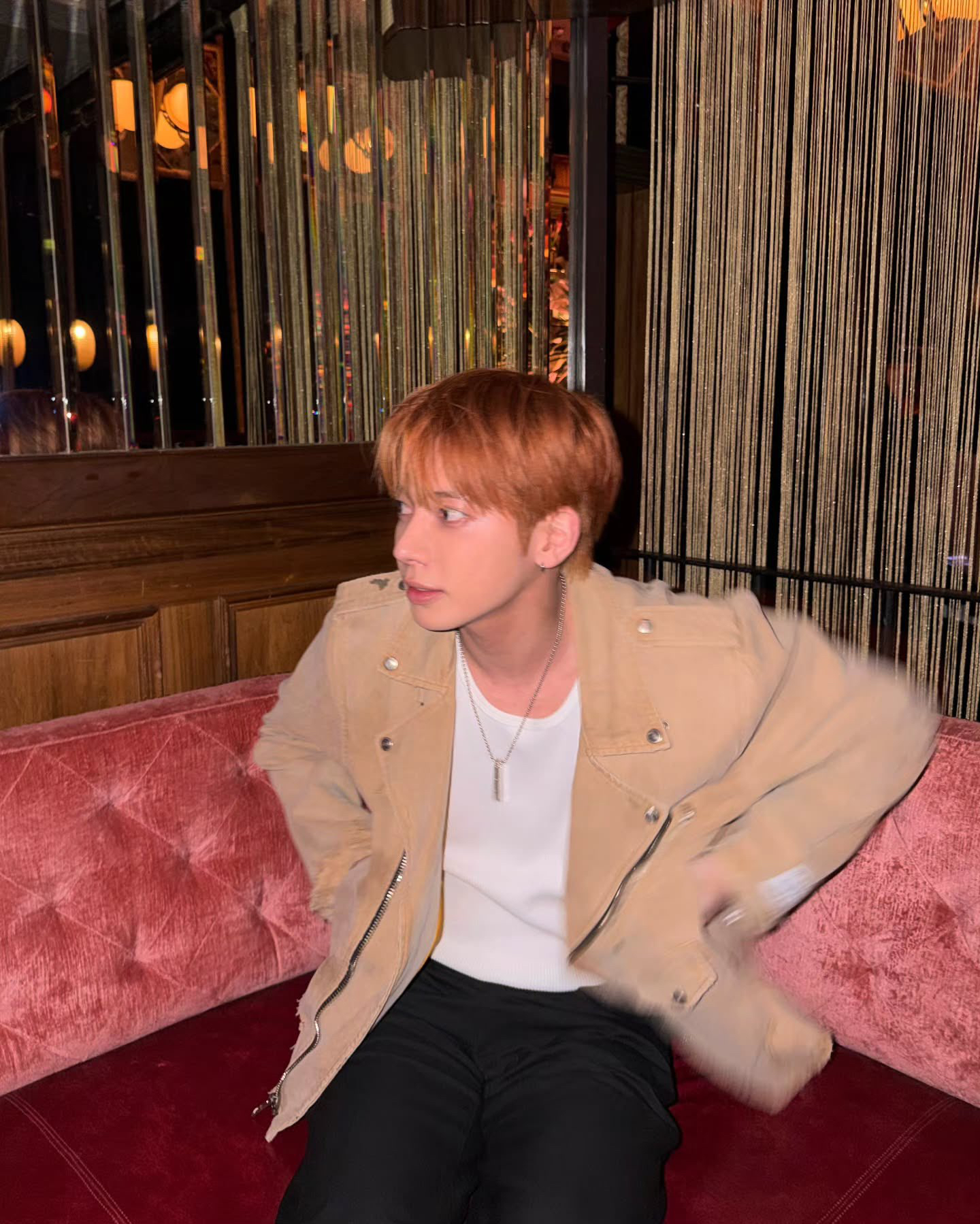 Recent activity shot of Taehyun (TOMORROW X TOGETHER)