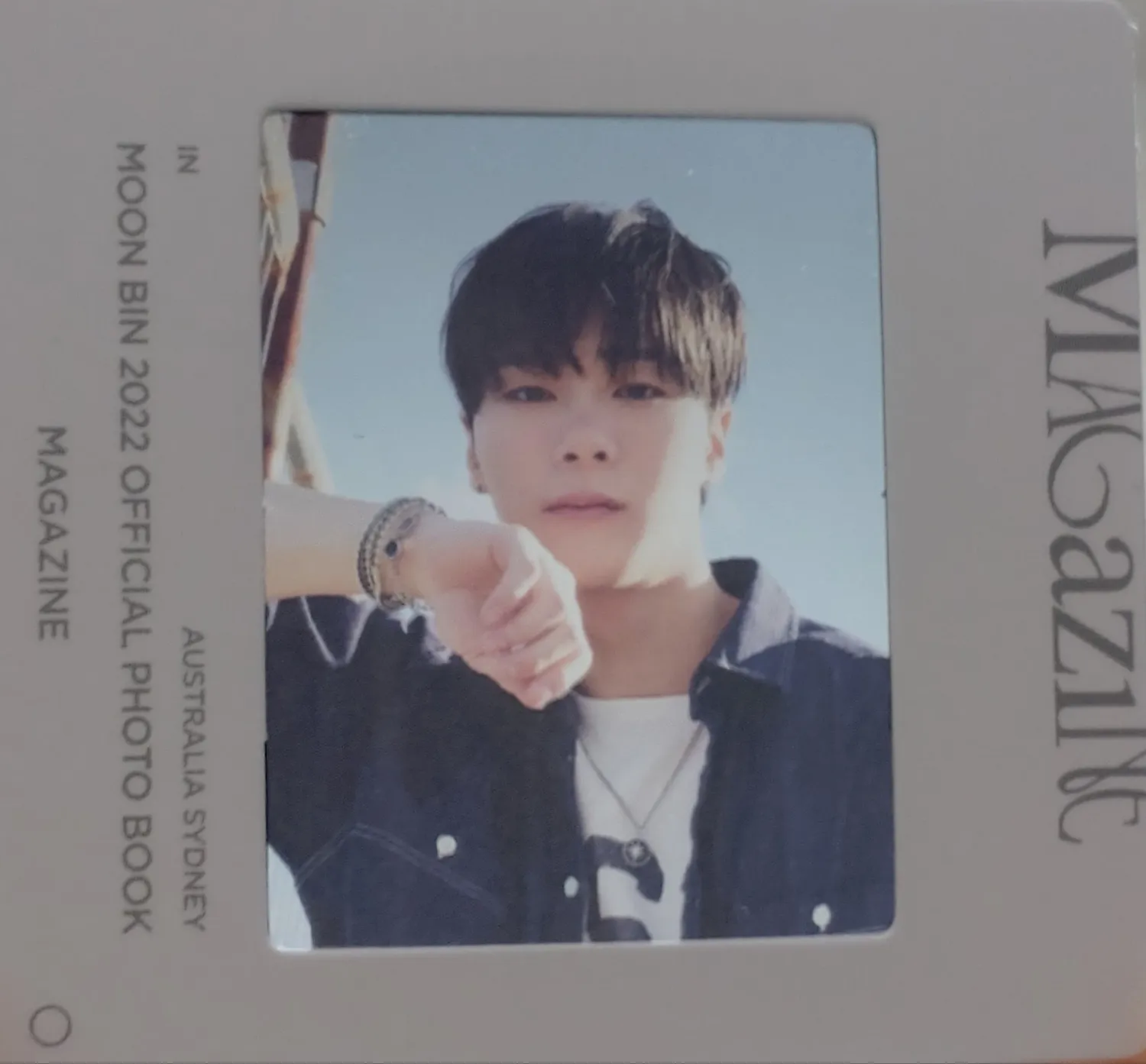 A moment captured by Moonbin (ASTRO)'s fan