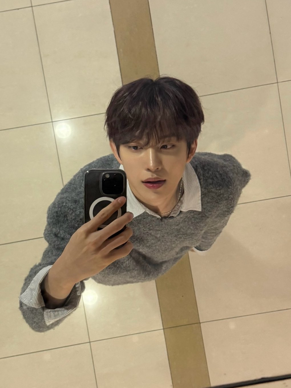 A moment captured by Kim Geonwoo (ALPHA DRIVE ONE)'s fan