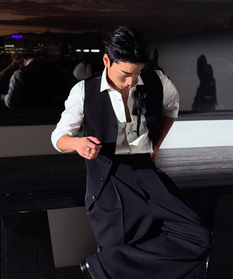 Momen yang diabadikan oleh penggemar San (ATEEZ)