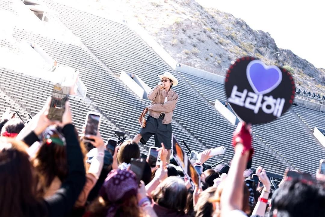 J-hope (防彈少年團)粉絲拍下的瞬間