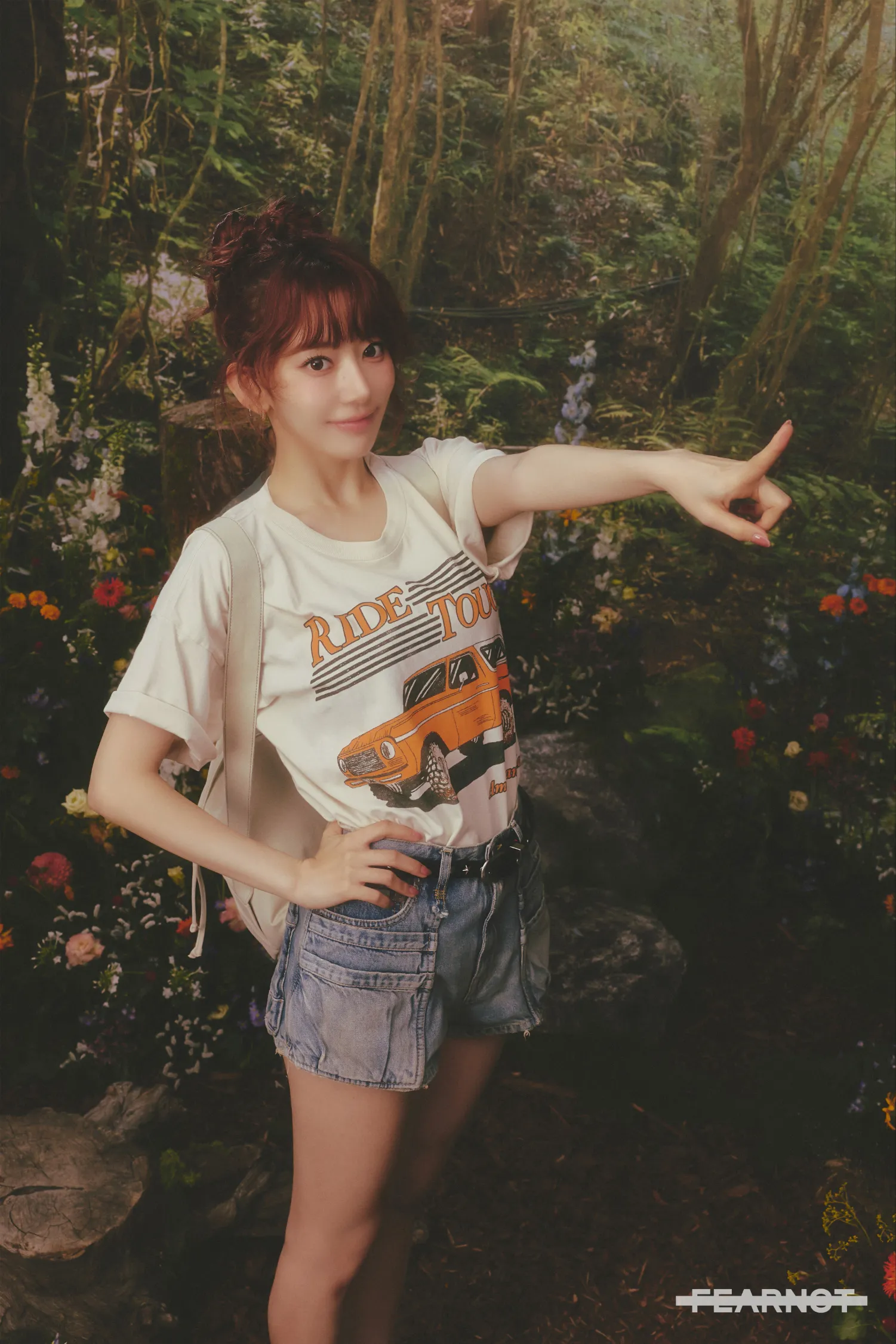 A moment captured by Sakura (LE SSERAFIM)'s fan