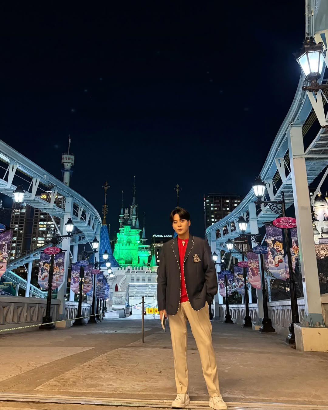 A moment captured by Jongho (ATEEZ)'s fan