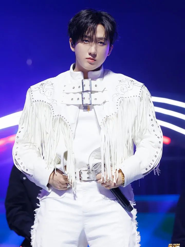 Recent activity shot of Changbin (Stray Kids)