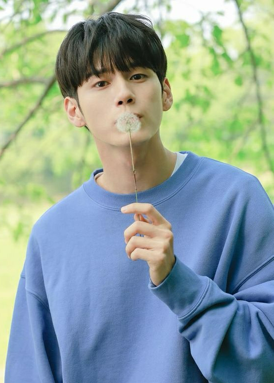 옹성우의 비하인드 컷